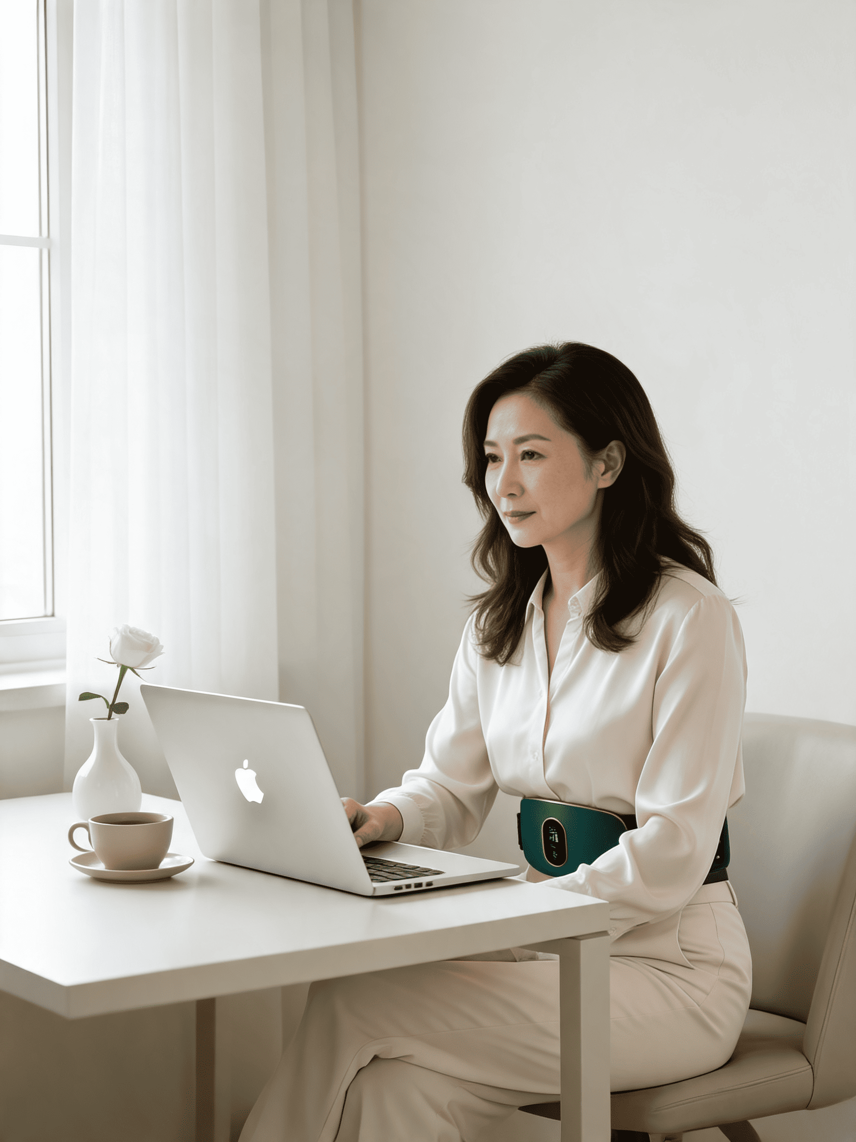 ORVELLA™ Body Ritual Belt — EMS Waist & Core Sculpting Device