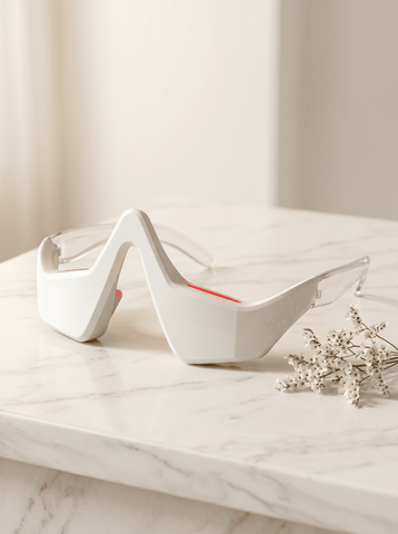 Orvella™ Eye Revive Massager — Heat, Vibration & LED Eye Wand