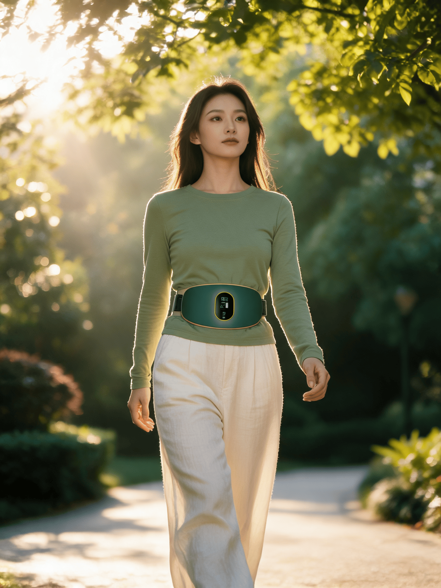 ORVELLA™ Body Ritual Belt — EMS Waist & Core Sculpting Device